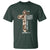 Christian Football Player Gift T Shirt God Gives Me Strength - Wonder Print Shop