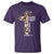 Christian Football Player Gift T Shirt God Gives Me Strength - Wonder Print Shop