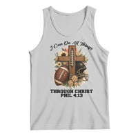 Christian Motivation Gift Tank Top I Can Do All Things Through Christ Bible Verse - Wonder Print Shop