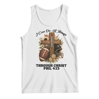 Christian Motivation Gift Tank Top I Can Do All Things Through Christ Bible Verse - Wonder Print Shop