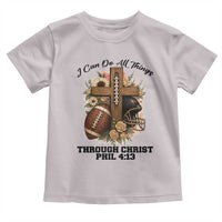 Christian Motivation Gift Toddler T Shirt I Can Do All Things Through Christ Bible Verse - Wonder Print Shop