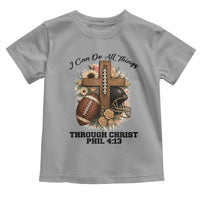Christian Motivation Gift Toddler T Shirt I Can Do All Things Through Christ Bible Verse - Wonder Print Shop