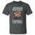 Jesus Is My Savior Football Is My Therapy T Shirt Christian Football Lover - Wonder Print Shop