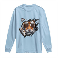Funny Bengal Tiger Long Sleeve Shirt Football Lover Gift - Wonder Print Shop