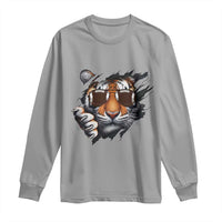 Funny Bengal Tiger Long Sleeve Shirt Football Lover Gift - Wonder Print Shop