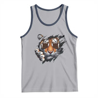 Funny Bengal Tiger Tank Top Football Lover Gift - Wonder Print Shop