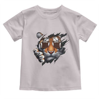 Funny Bengal Tiger Toddler T Shirt Football Lover Gift - Wonder Print Shop