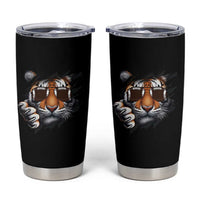 Funny Bengal Tiger Tumbler Cup Football Lover Gift - Wonder Print Shop