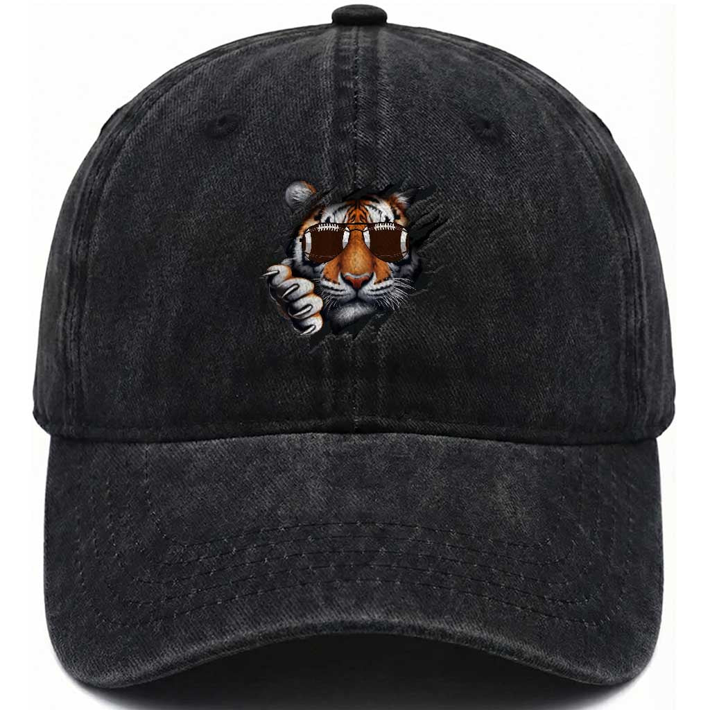 Funny CFBT Gift For Fan Washed Cotton Baseball Cap