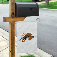 Funny Bengal Tiger Football Garden Flag Game Day Jungle Spirit - Wonder Print Shop