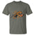 Funny Bengal Tiger Football T Shirt Game Day Jungle Spirit - Wonder Print Shop