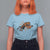 Funny Bengal Tiger Football T Shirt For Women Game Day Jungle Spirit - Wonder Print Shop