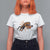 Funny Bengal Tiger Football T Shirt For Women Game Day Jungle Spirit - Wonder Print Shop
