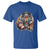 Funny Bengal Tiger With Helmet T Shirt Football Lover Gift - Wonder Print Shop