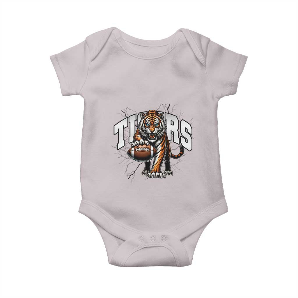 Funny Bengal Tiger Baby Onesie Gift For Football Lover - Wonder Print Shop