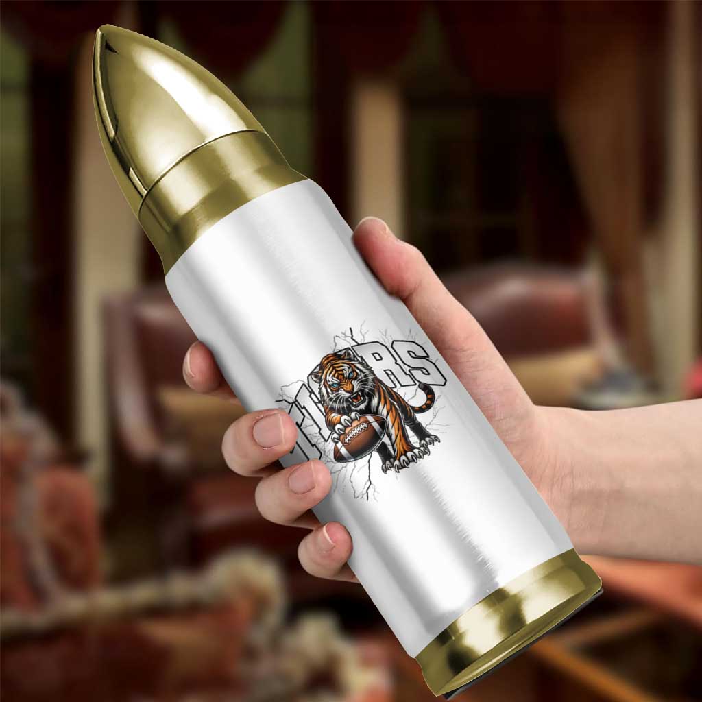 Funny Bengal Tiger Bullet Tumbler Gift For Football Lover - Wonder Print Shop
