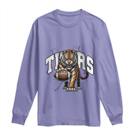 Funny Bengal Tiger Long Sleeve Shirt Gift For Football Lover - Wonder Print Shop