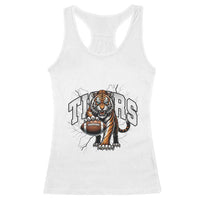 Funny Bengal Tiger Racerback Tank Top Gift For Football Lover - Wonder Print Shop