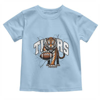 Funny Bengal Tiger Toddler T Shirt Gift For Football Lover - Wonder Print Shop