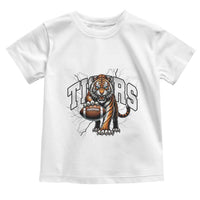 Funny Bengal Tiger Toddler T Shirt Gift For Football Lover - Wonder Print Shop