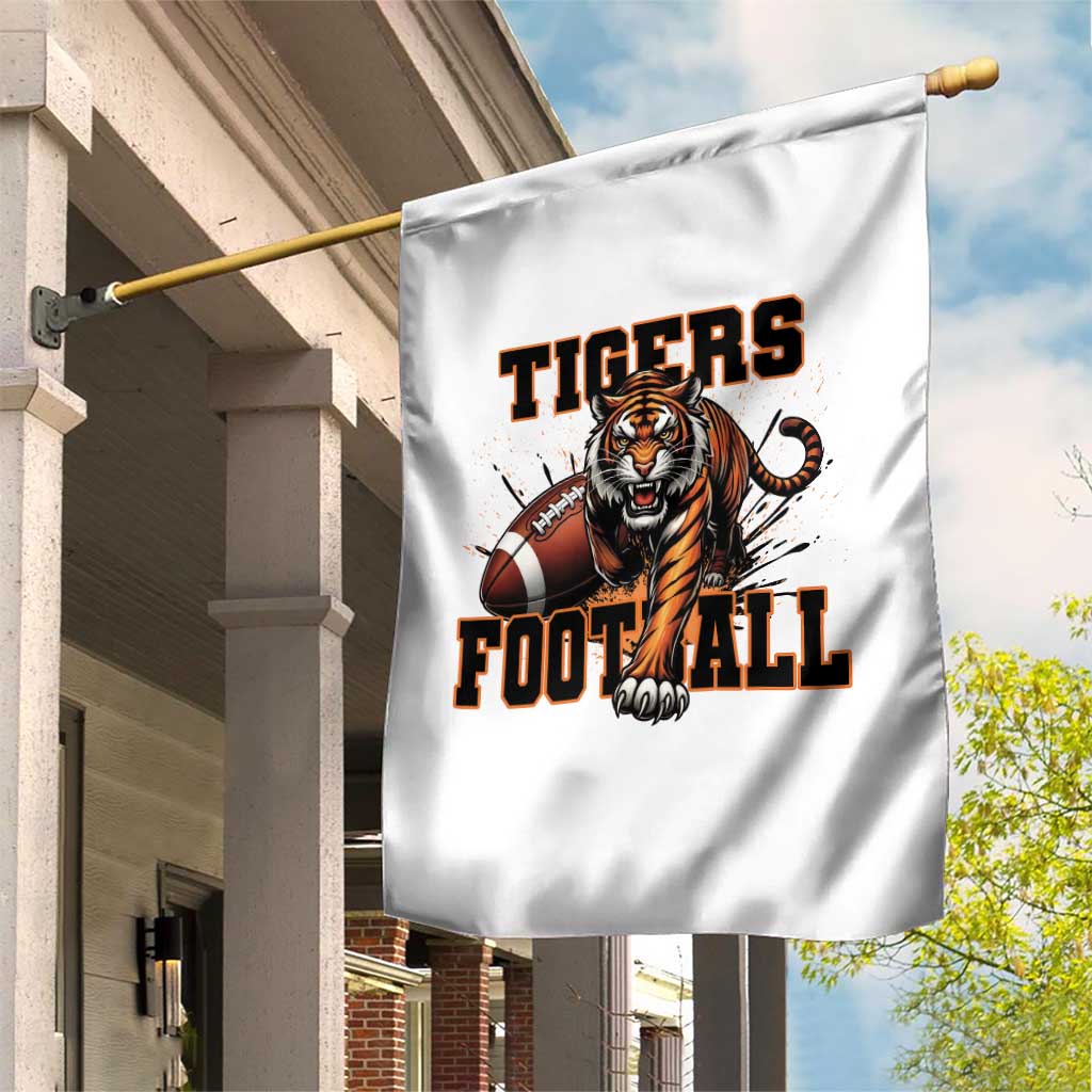 Bengal Tiger Football Garden Flag Game Day Gift - Wonder Print Shop