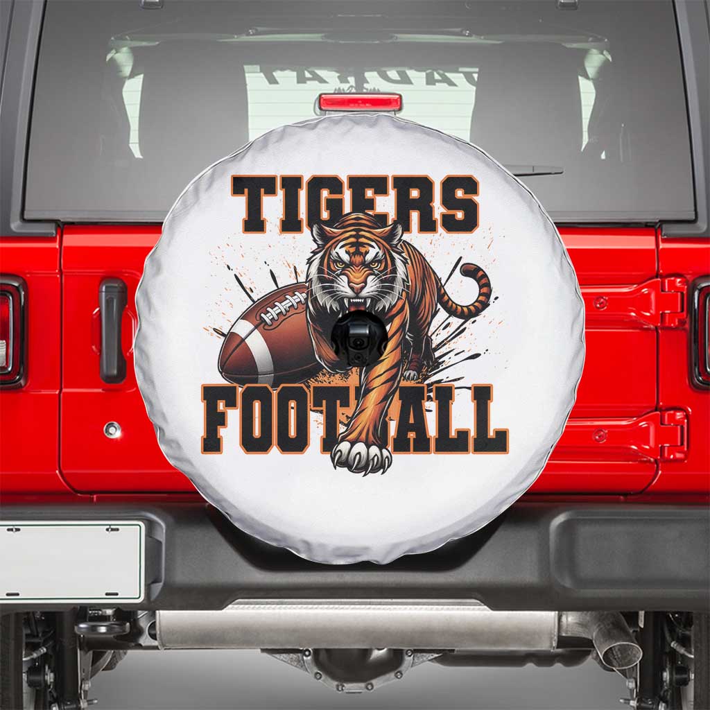 Bengal Tiger Football Spare Tire Cover Game Day Gift - Wonder Print Shop