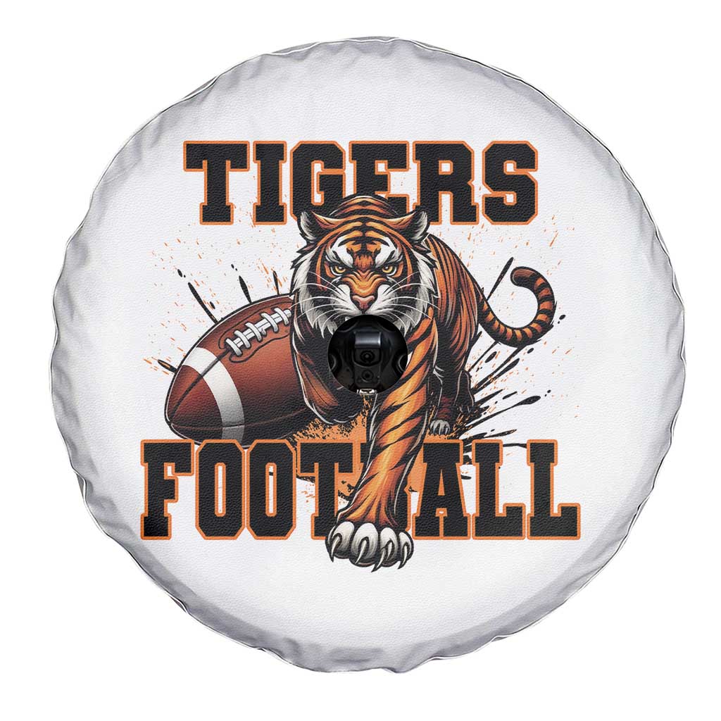 Bengal Tiger Football Spare Tire Cover Game Day Gift - Wonder Print Shop