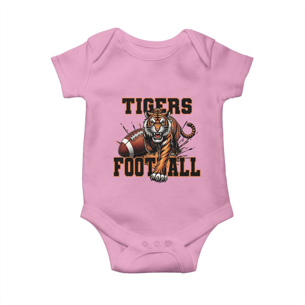Bengal Tiger Football Baby Onesie Game Day Gift - Wonder Print Shop