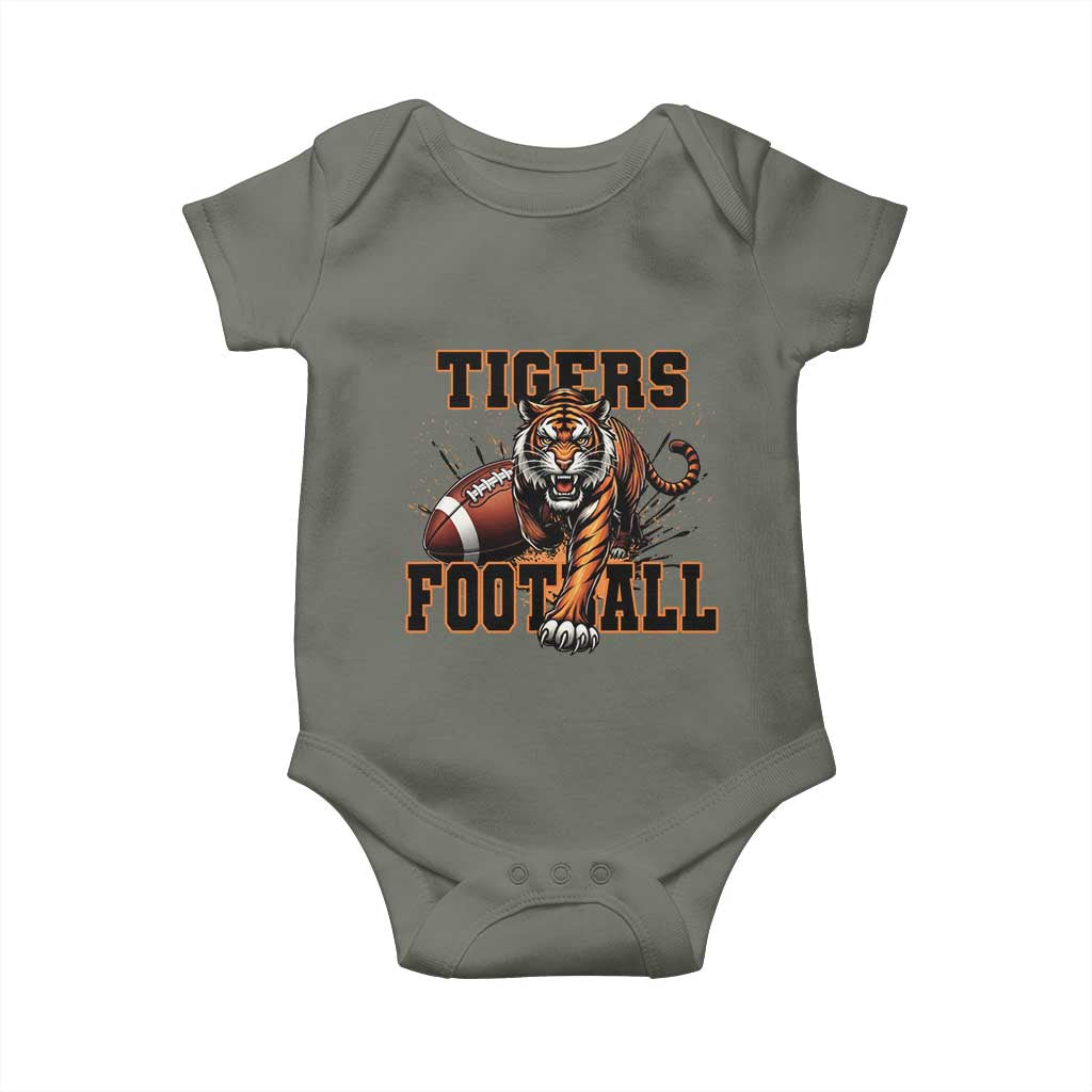 Bengal Tiger Football Baby Onesie Game Day Gift - Wonder Print Shop