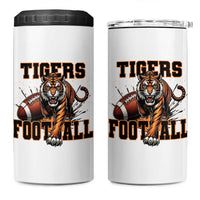 Bengal Tiger Football 4 in 1 Can Cooler Tumbler Game Day Gift - Wonder Print Shop