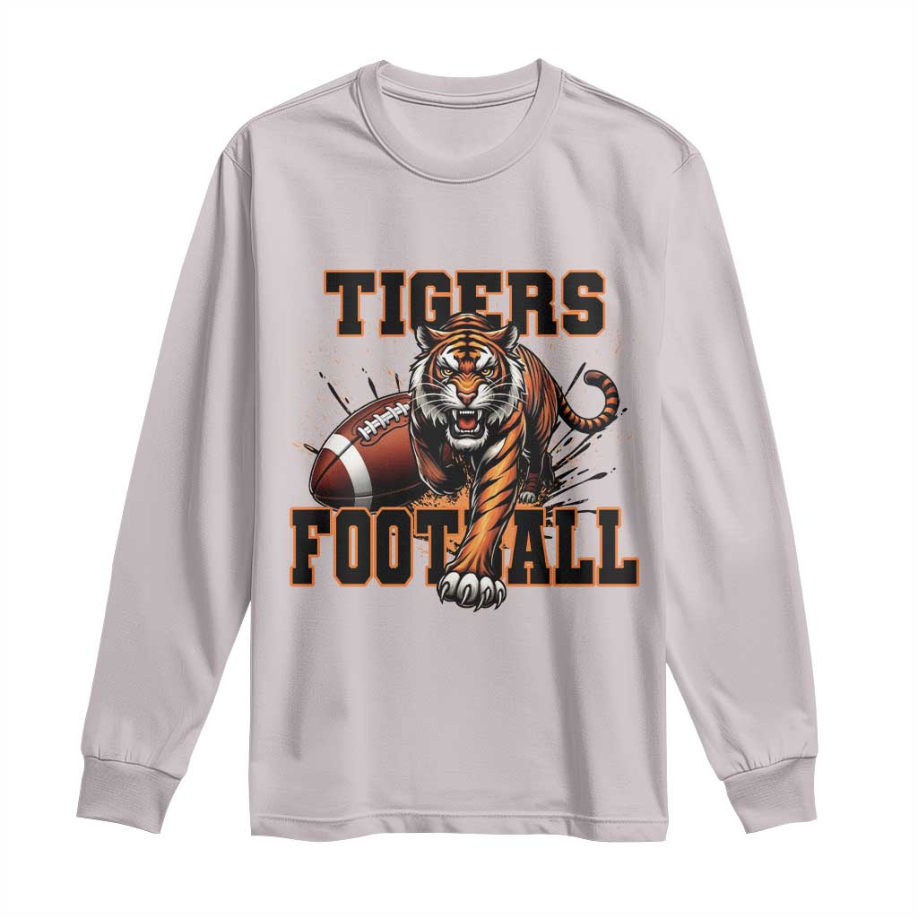 Bengal Tiger Football Long Sleeve Shirt Game Day Gift - Wonder Print Shop