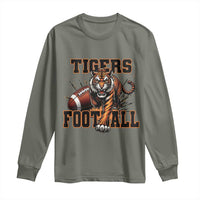 Bengal Tiger Football Long Sleeve Shirt Game Day Gift - Wonder Print Shop