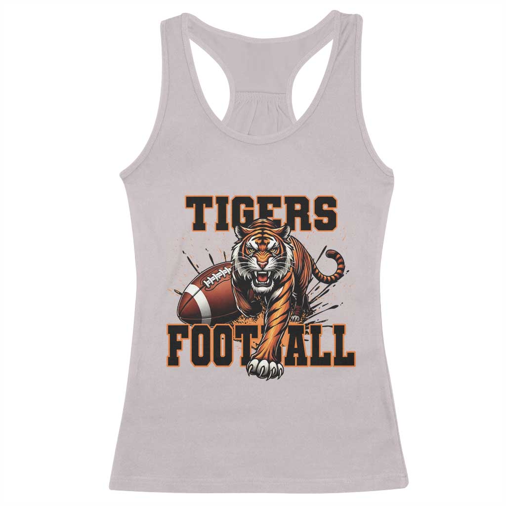Bengal Tiger Football Racerback Tank Top Game Day Gift - Wonder Print Shop