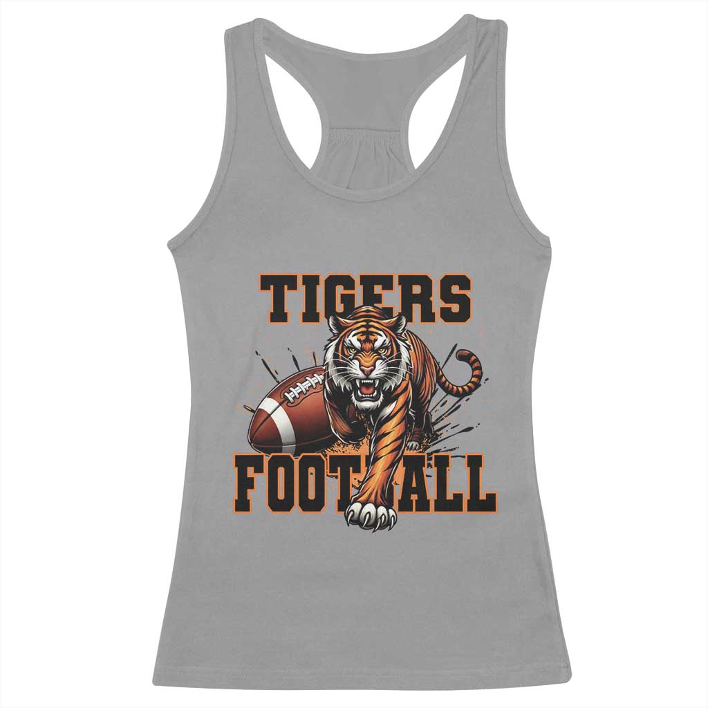 Bengal Tiger Football Racerback Tank Top Game Day Gift - Wonder Print Shop