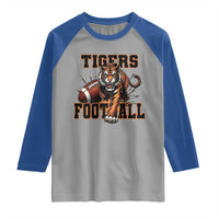 Bengal Tiger Football Raglan Shirt Game Day Gift - Wonder Print Shop