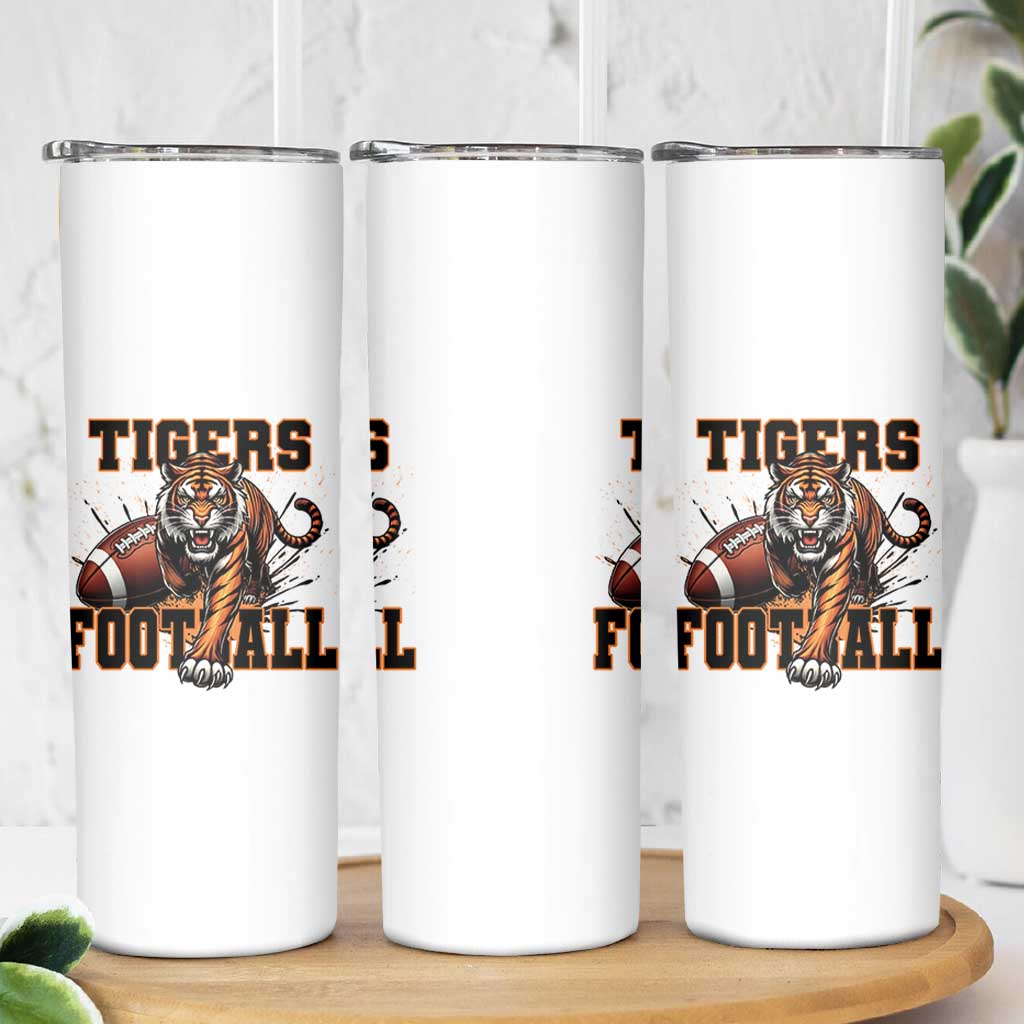 Bengal Tiger Football Skinny Tumbler Game Day Gift - Wonder Print Shop