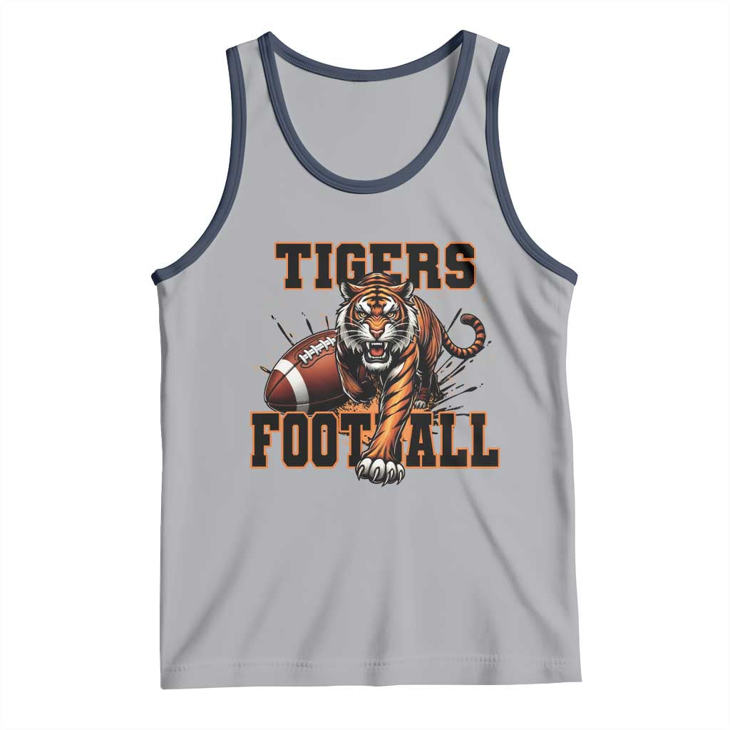 Bengal Tiger Football Tank Top Game Day Gift - Wonder Print Shop