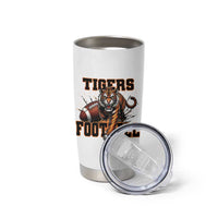 Bengal Tiger Football Tumbler Cup Game Day Gift - Wonder Print Shop