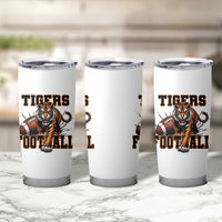 Bengal Tiger Football Tumbler Cup Game Day Gift - Wonder Print Shop