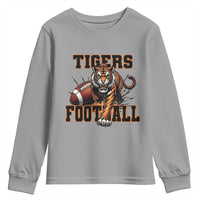 Bengal Tiger Football Youth Sweatshirt Game Day Gift - Wonder Print Shop