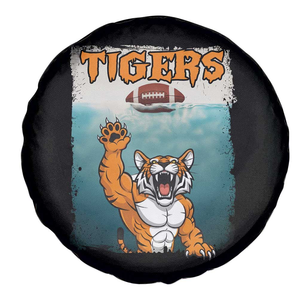 Bengal Tiger Football Spare Tire Cover Horror Parody Gift - Wonder Print Shop