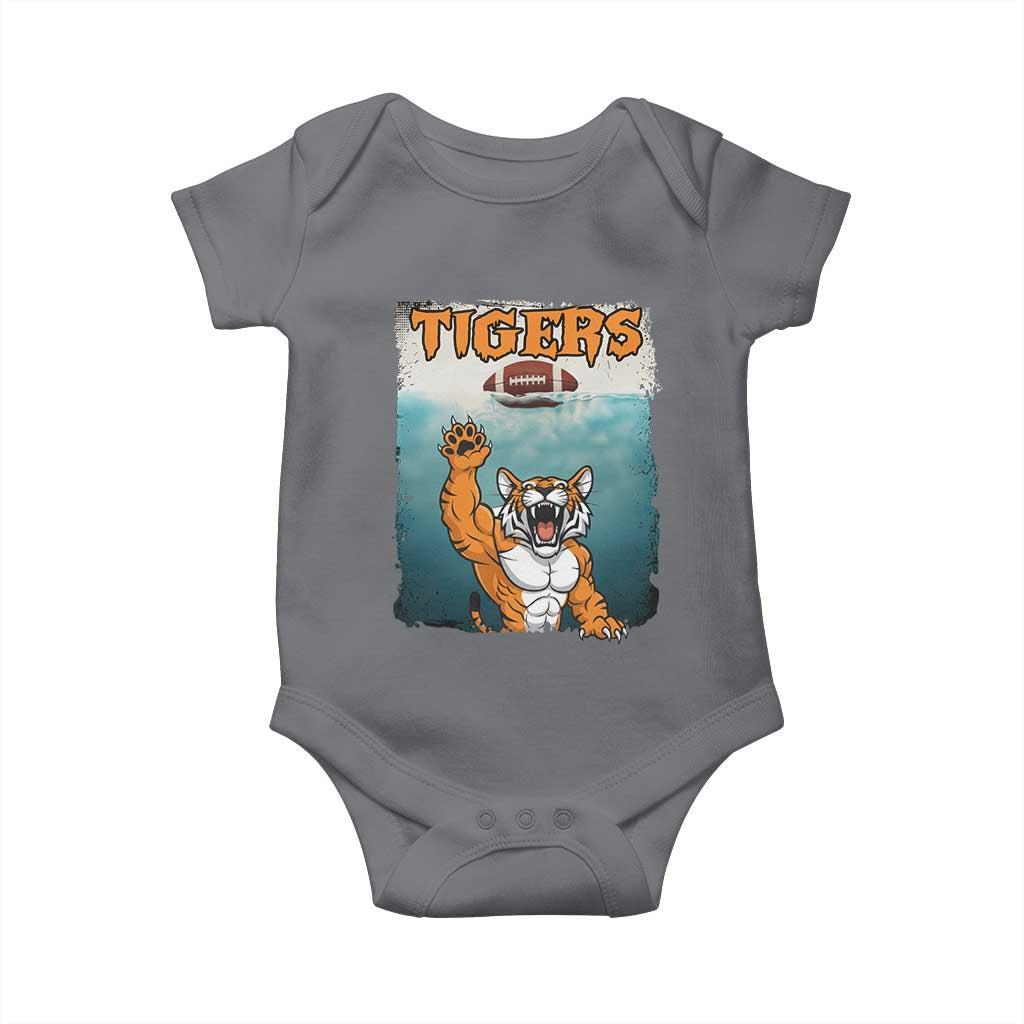 Bengal Tiger Football Baby Onesie Horror Parody Gift - Wonder Print Shop