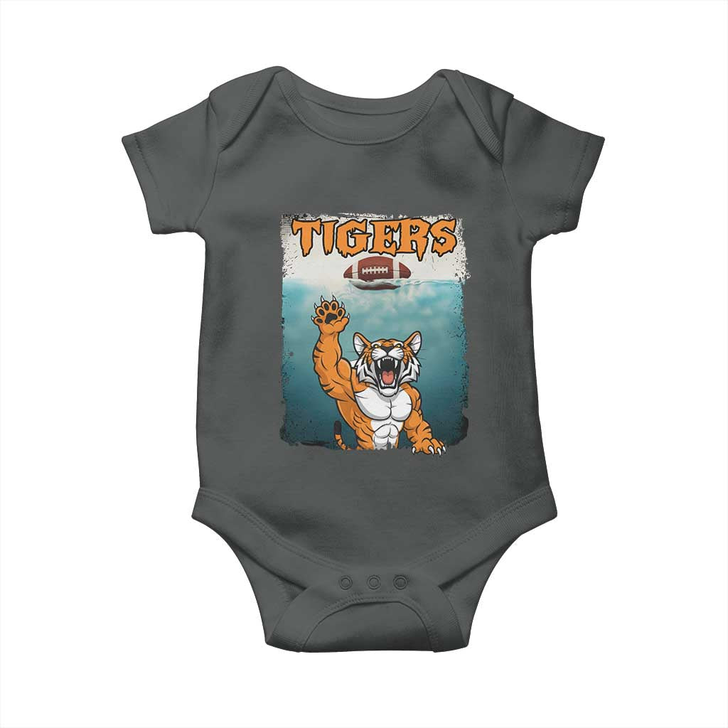 Bengal Tiger Football Baby Onesie Horror Parody Gift - Wonder Print Shop