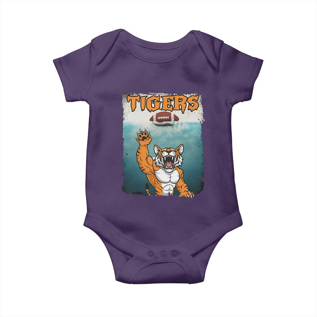 Bengal Tiger Football Baby Onesie Horror Parody Gift - Wonder Print Shop