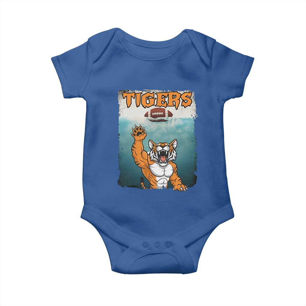 Bengal Tiger Football Baby Onesie Horror Parody Gift - Wonder Print Shop
