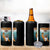 Bengal Tiger Football 4 in 1 Can Cooler Tumbler Horror Parody Gift - Wonder Print Shop