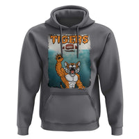 Bengal Tiger Football Hoodie Horror Parody Gift - Wonder Print Shop