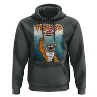 Bengal Tiger Football Hoodie Horror Parody Gift - Wonder Print Shop