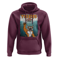Bengal Tiger Football Hoodie Horror Parody Gift - Wonder Print Shop