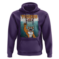 Bengal Tiger Football Hoodie Horror Parody Gift - Wonder Print Shop